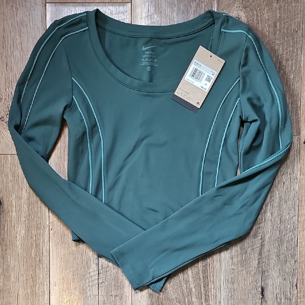 Nike Women's Teal Long Sleeve Tee